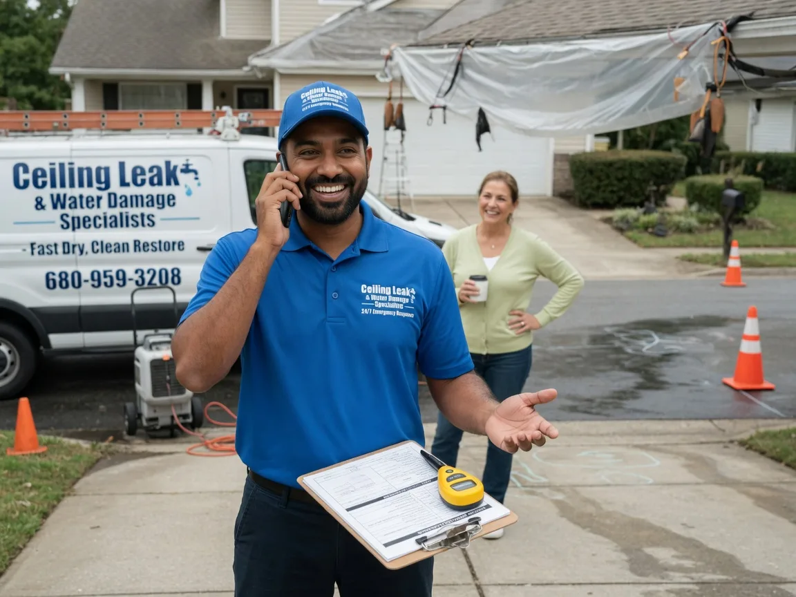 Ceiling Leak Cleanup Hacker Valley, WV FAQs